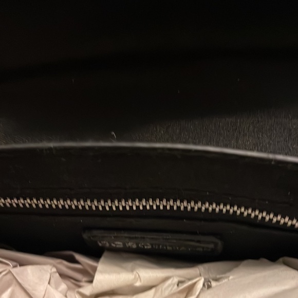 BCBGeneration Black Patent Mini Handled Bag - Picture 5 of 6